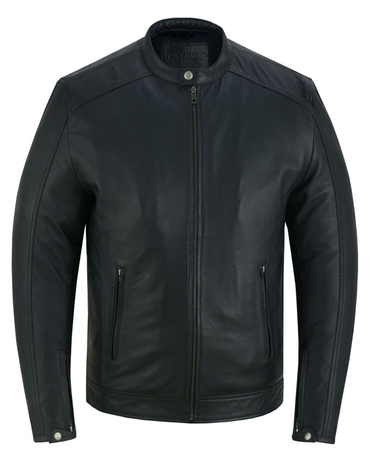 Classic Joe Men’s Fashion Lambskin Leather Jacket
