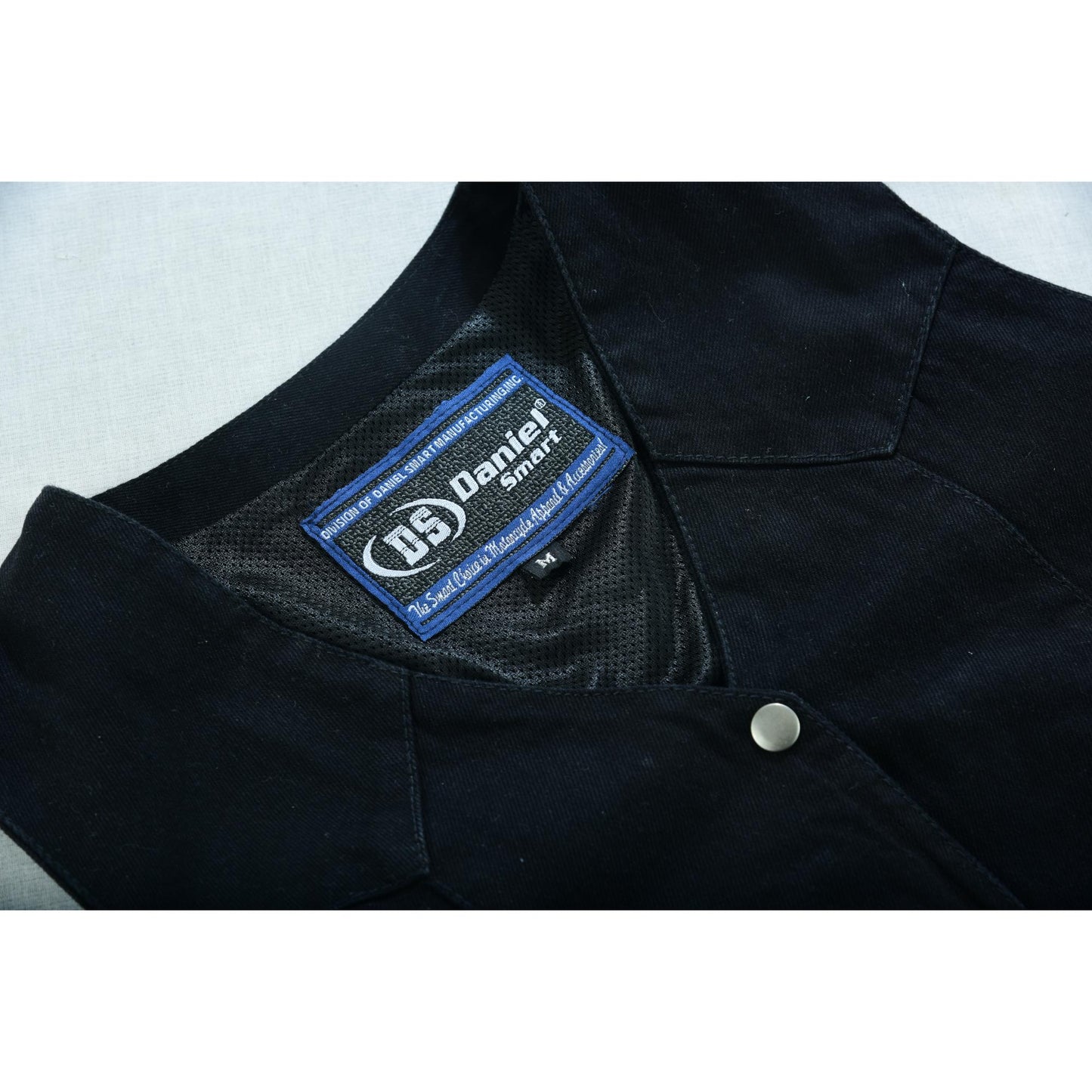 DM Women's Denim Classic Plain Sides Vest