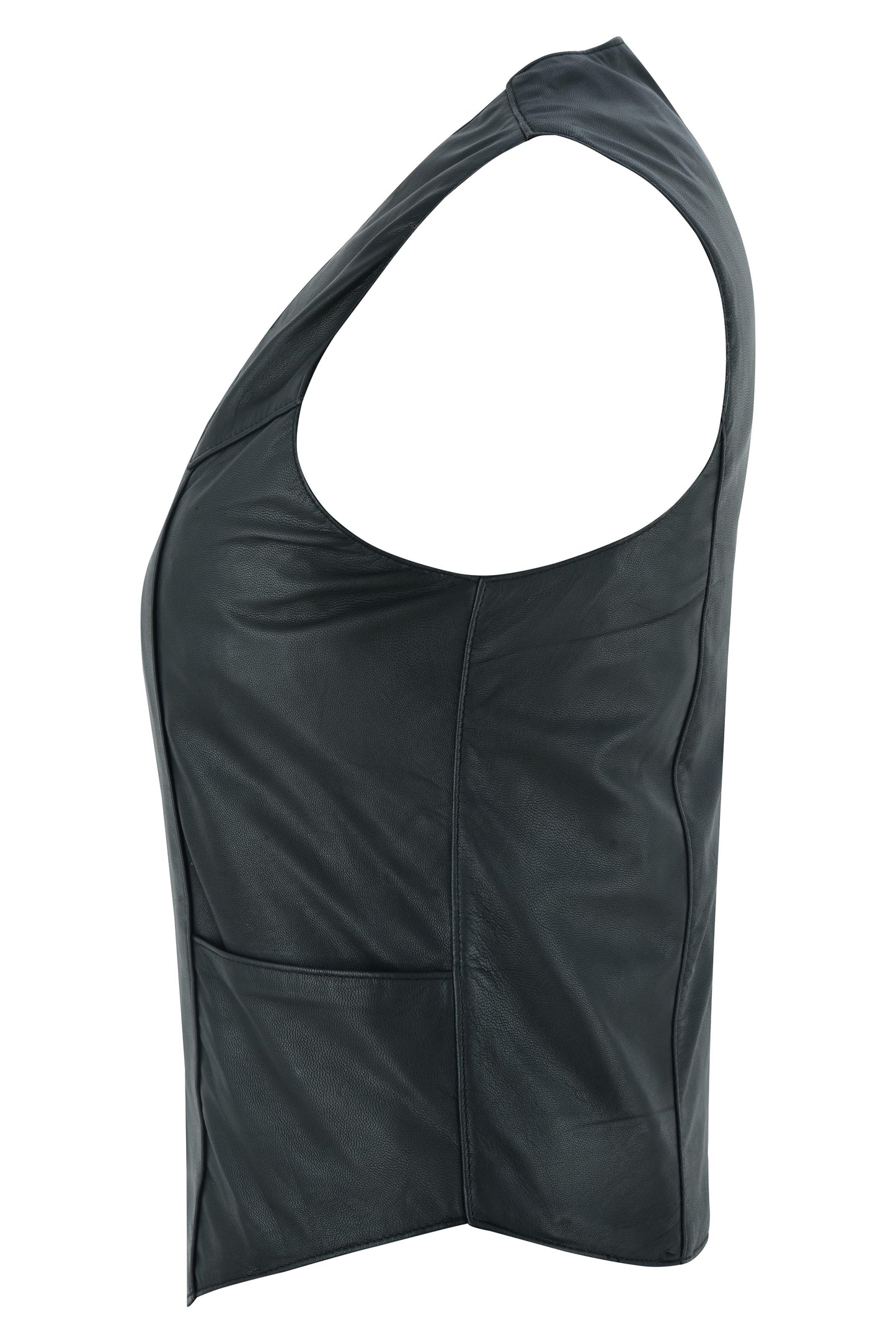 RC Women's Classic Plain Side Vest