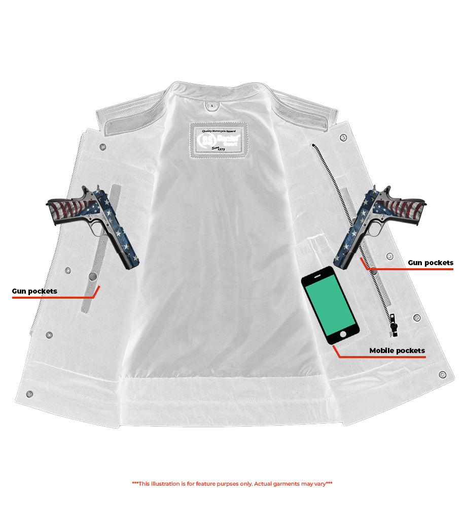 RC Women's Premium Single Back Panel Concealment Vest