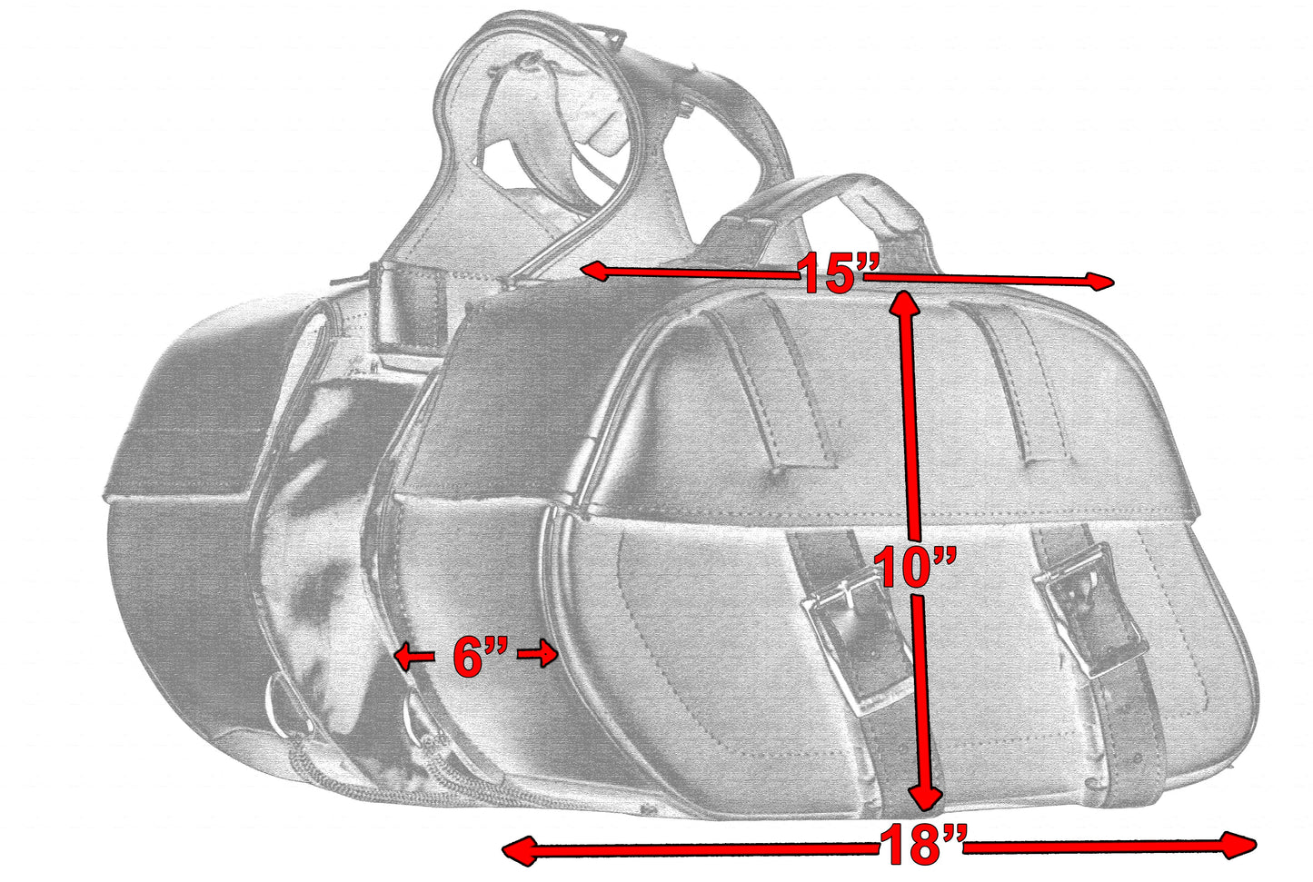 RC Two Strap Saddle Bag