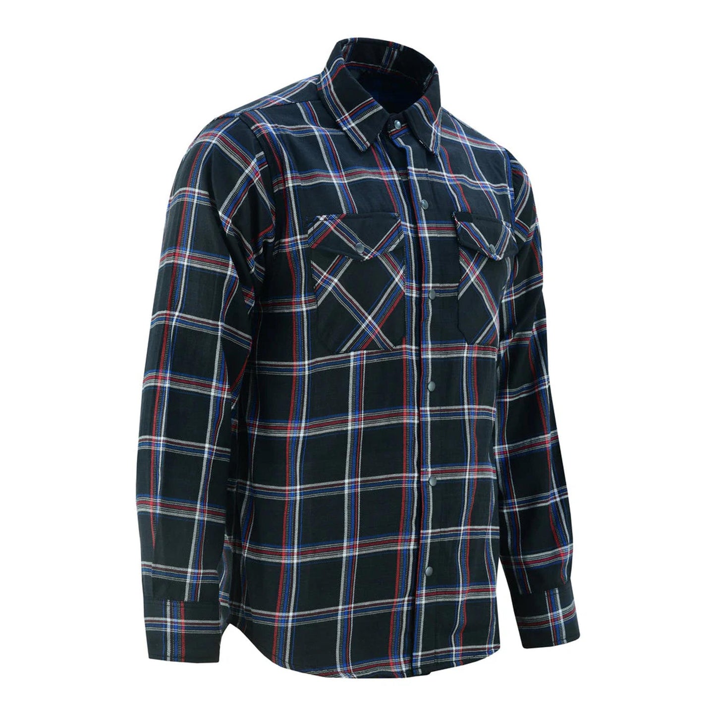 RC Flannel Shirt - Black, Red and Blue