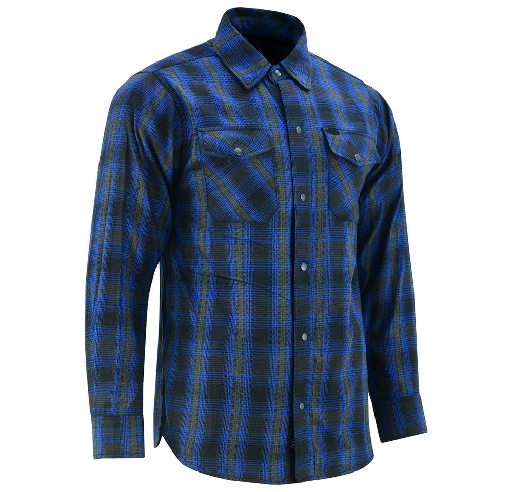 RC Flannel Shirt - Daze Blue and Black