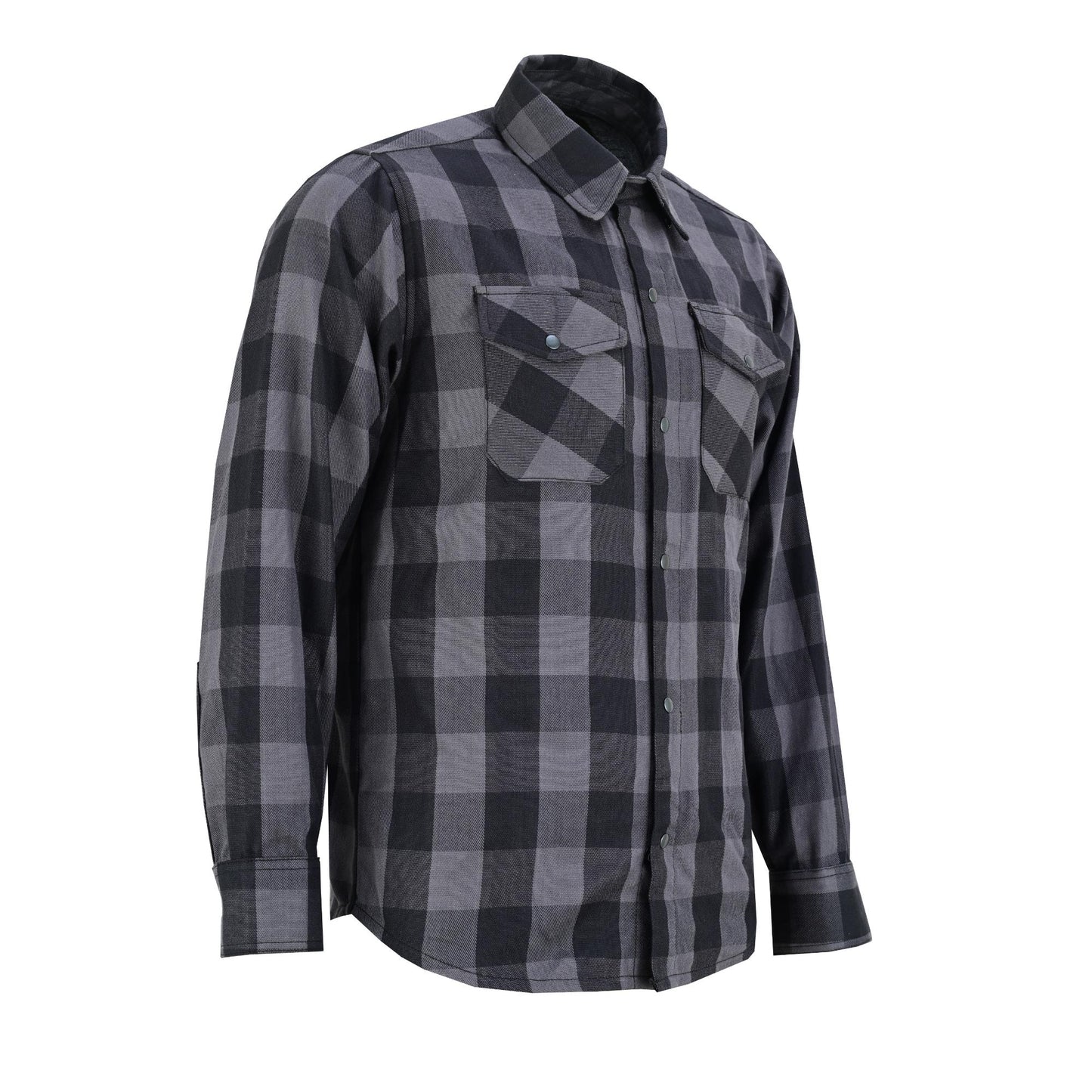 RC Flannel Shirt - Gray and Black