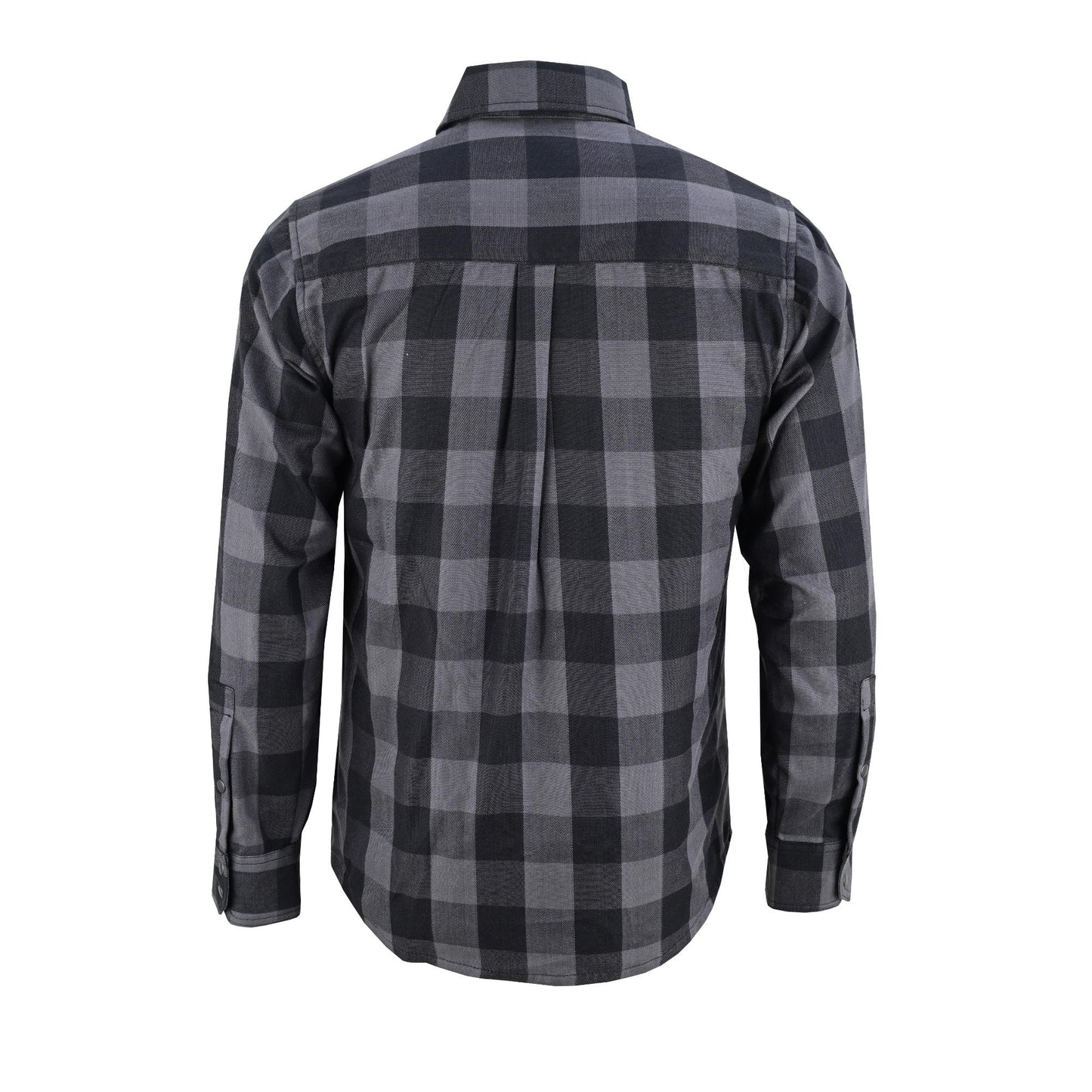 RC Flannel Shirt - Gray and Black