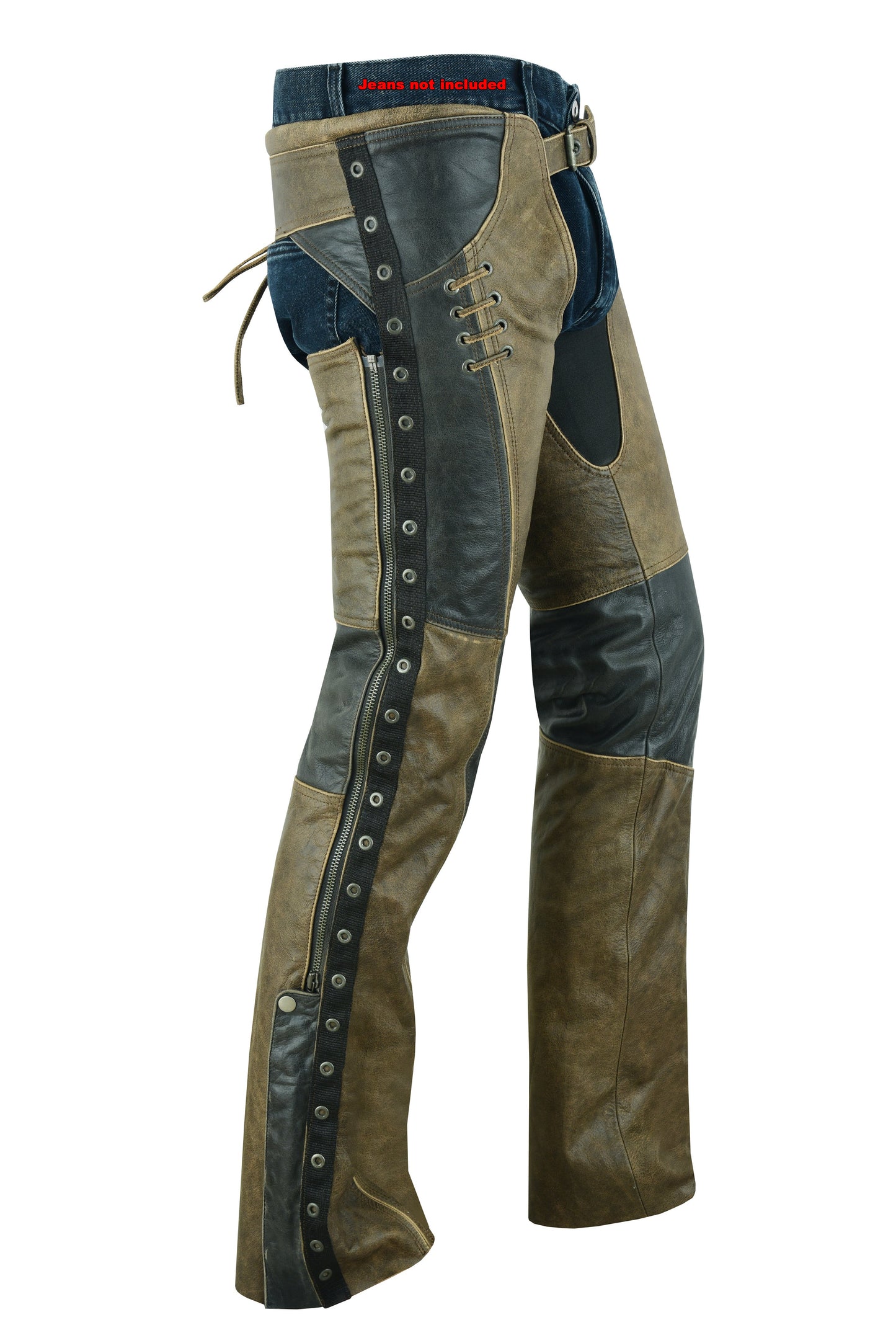 RC Women's Stylish Lightweight Hip Set Chaps- Two Tone