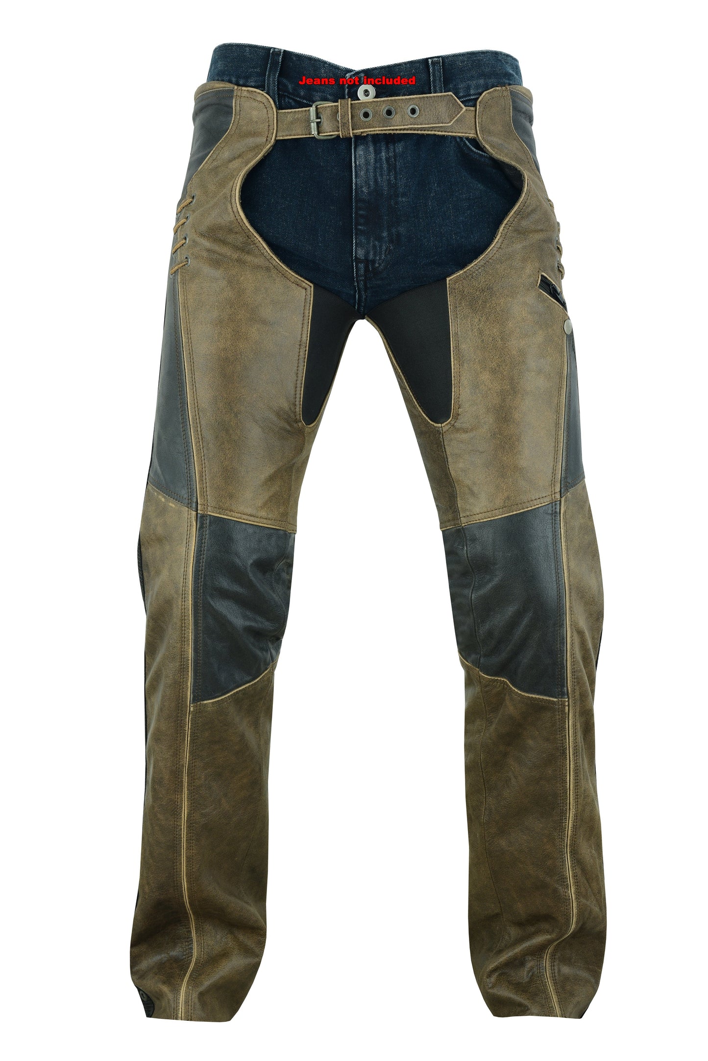DS Women's Stylish Lightweight Hip Set Chaps- Two Tone