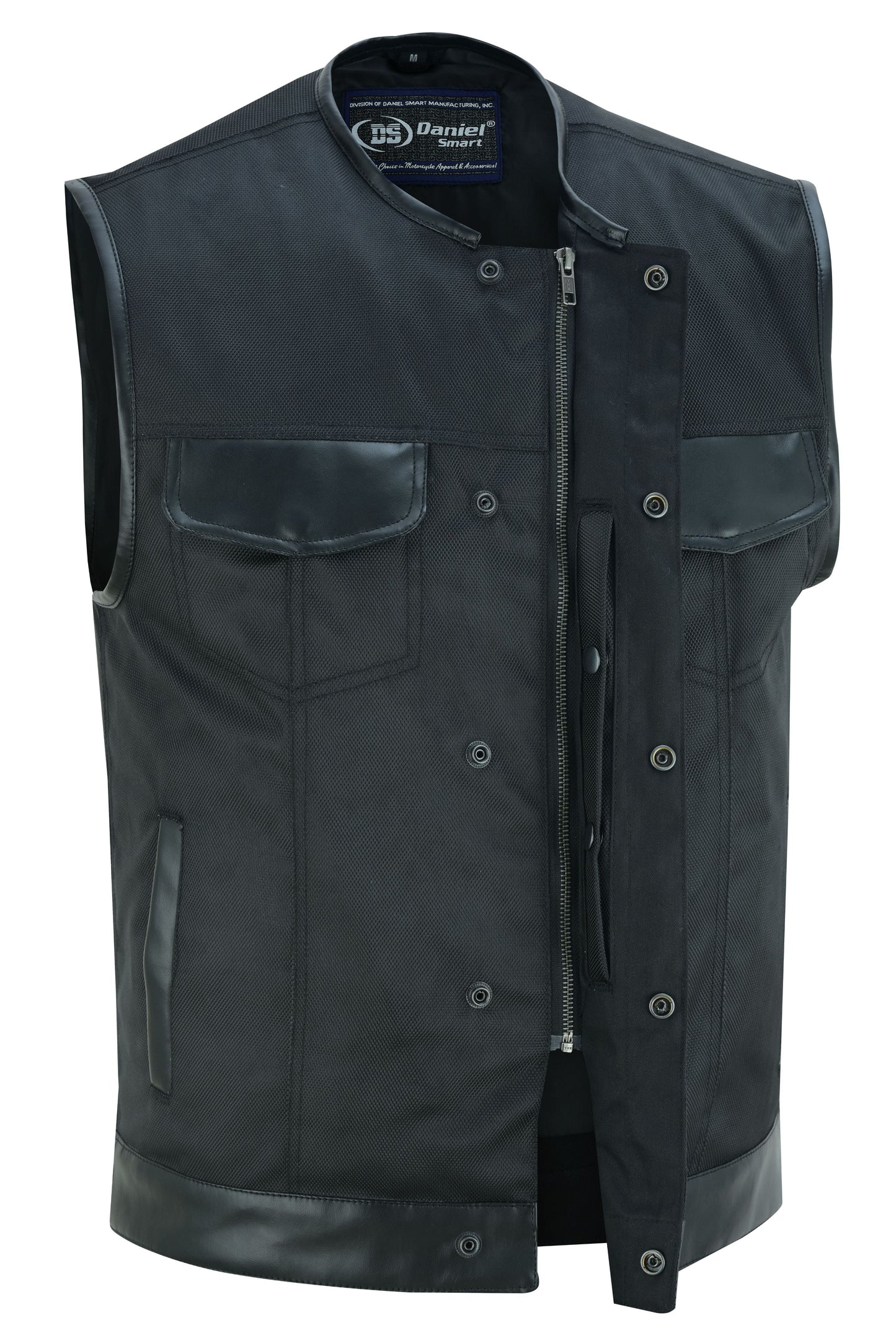 RC Concealed Snap Closure, Textile Material, W/O Collar & Hidden Z