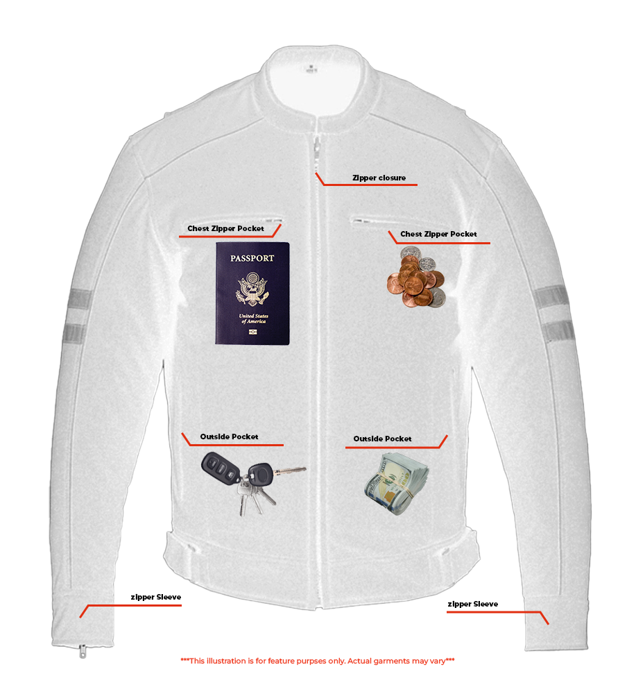 RC All Season Reflective Men's Textile Jacket