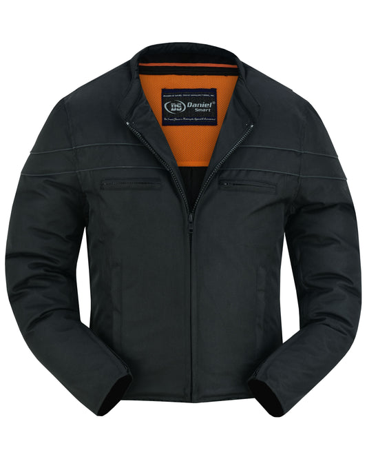 RC All-Season Men's Textile  Motorcycle Jacket with Reflective Stripes