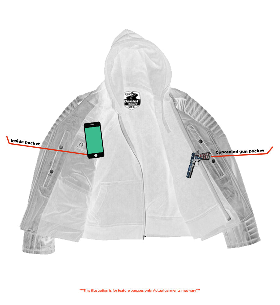 RC Women's Lightweight Drum Dyed Distressed Naked Lambskin M/C Jac