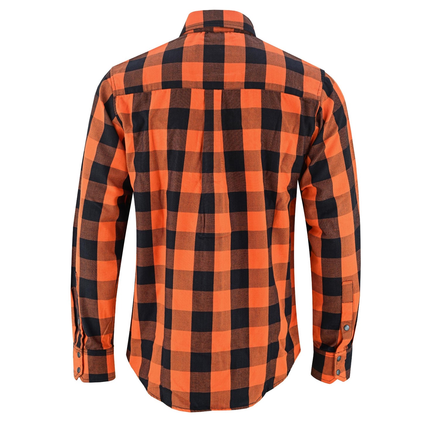 RC Flannel Shirt - Orange and Black