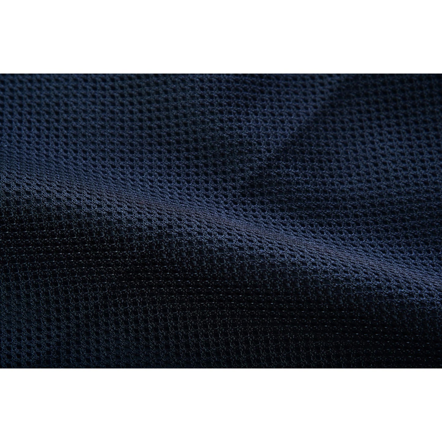 Night Tiger Men’s Black Mesh Textile Vest with Orange Diamond Stitch