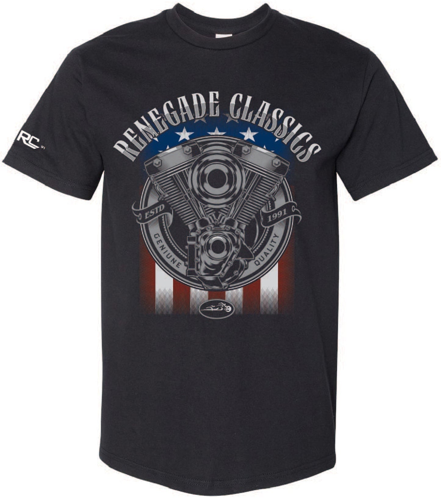 RC RENEGADE CLASSICS FLAG TSHIRT