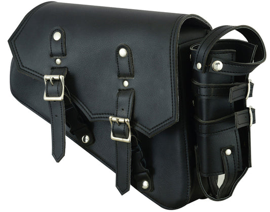 RC Right Side Synthetic Leather Swing Arm Bag w/Bottle Holder