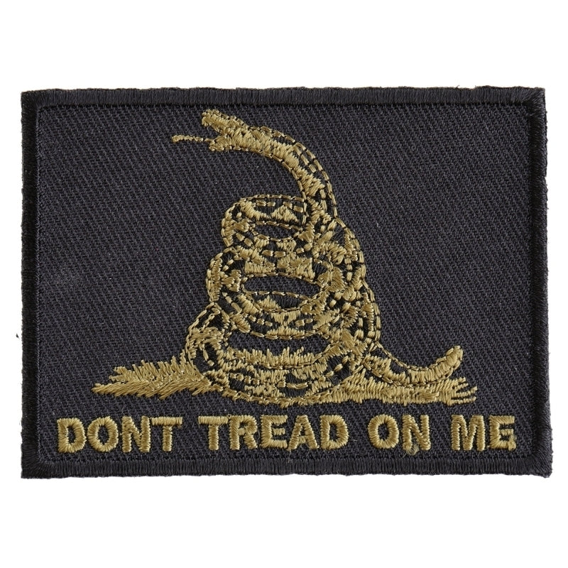 P3267 Green Black GaRCden Flag Don't Tread on Me Patch