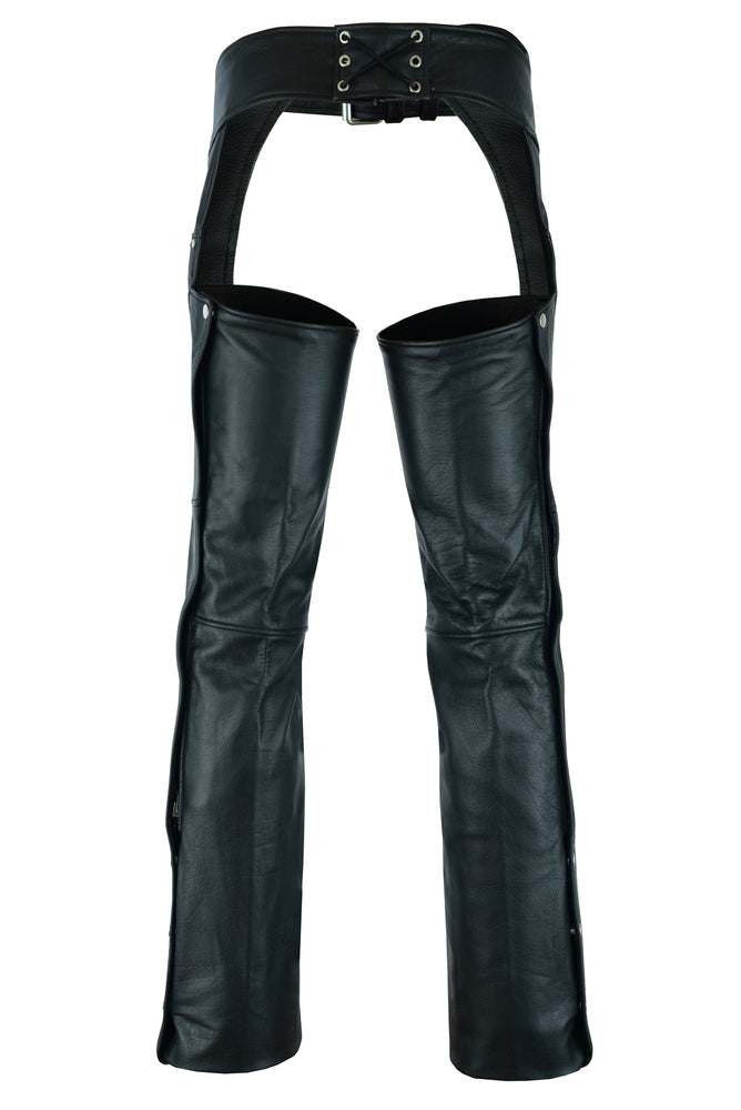 RC Tall Classic Leather Chaps with Jeans Pockets