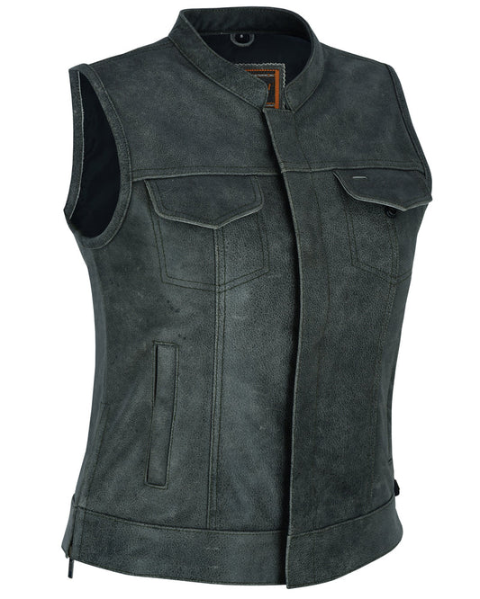 RC  Women's Premium Single Back Panel Concealment Vest - GRAY