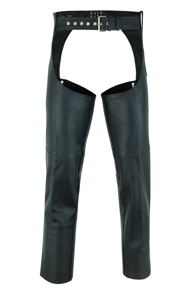 DS Unisex Basic Coin Pocket Leather Chaps