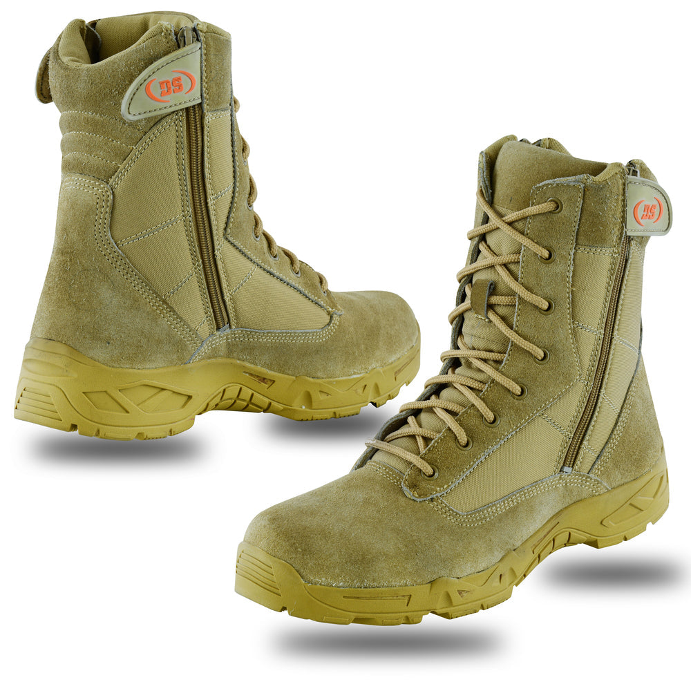 RC Men's 9'' Desert Sand Tactical Boots
