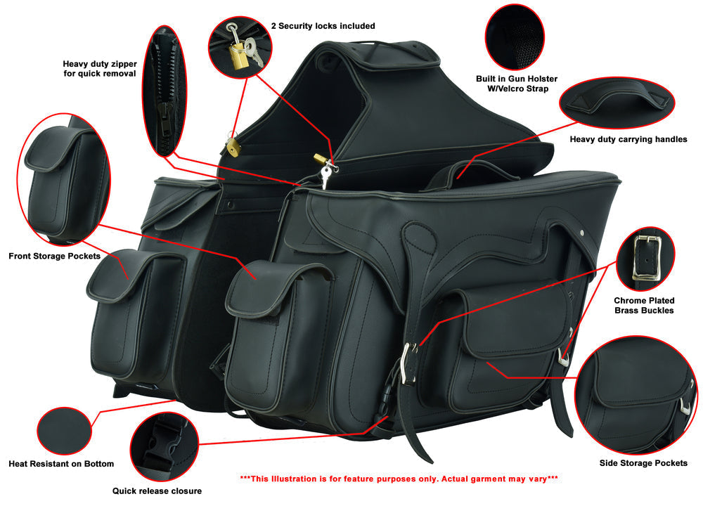 RC Two Strap Saddle Bag