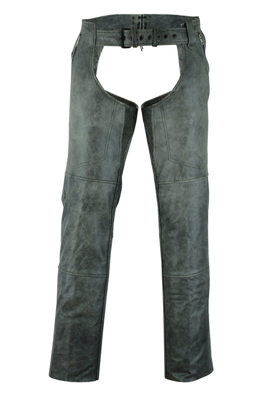 RC Unisex Double Deep Pocket Thermal Lined Chaps - GRAY