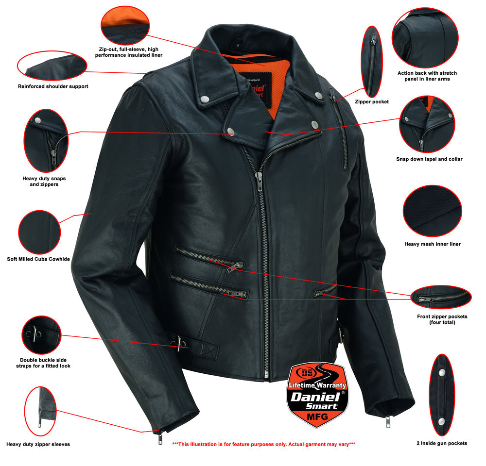 DS Women's Updated Stylish M/C Jacket