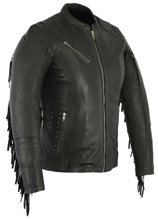 RC Women's Stylish Jacket with Fringe