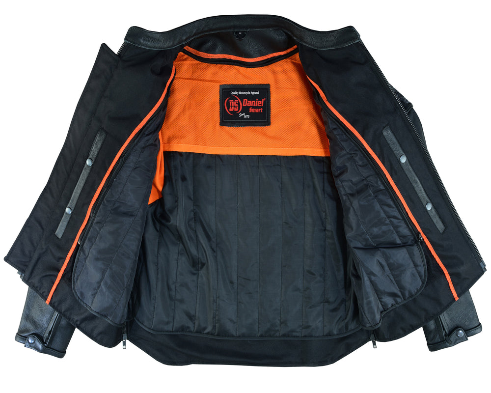 RC Men’s Black Reflective Skulls Scooter Jacket