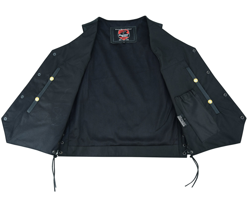 RC Men's Gold Traditional Vest - Black