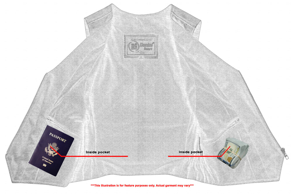 RC Women's Stylish Lightweight Zipper Front Vest