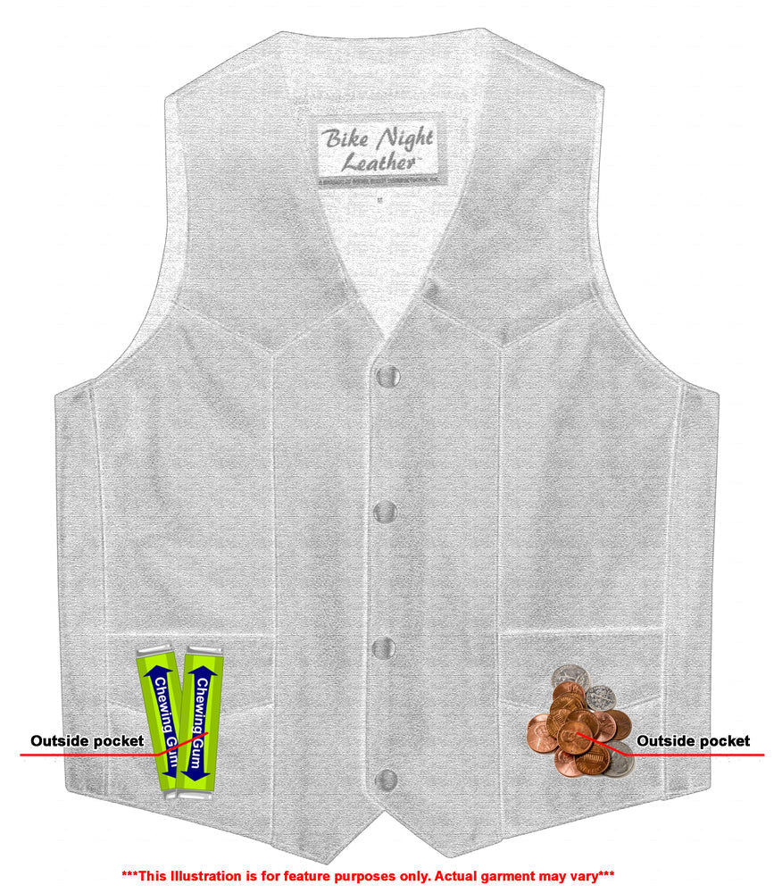RC KiRC Traditional Style Plain Side Vest