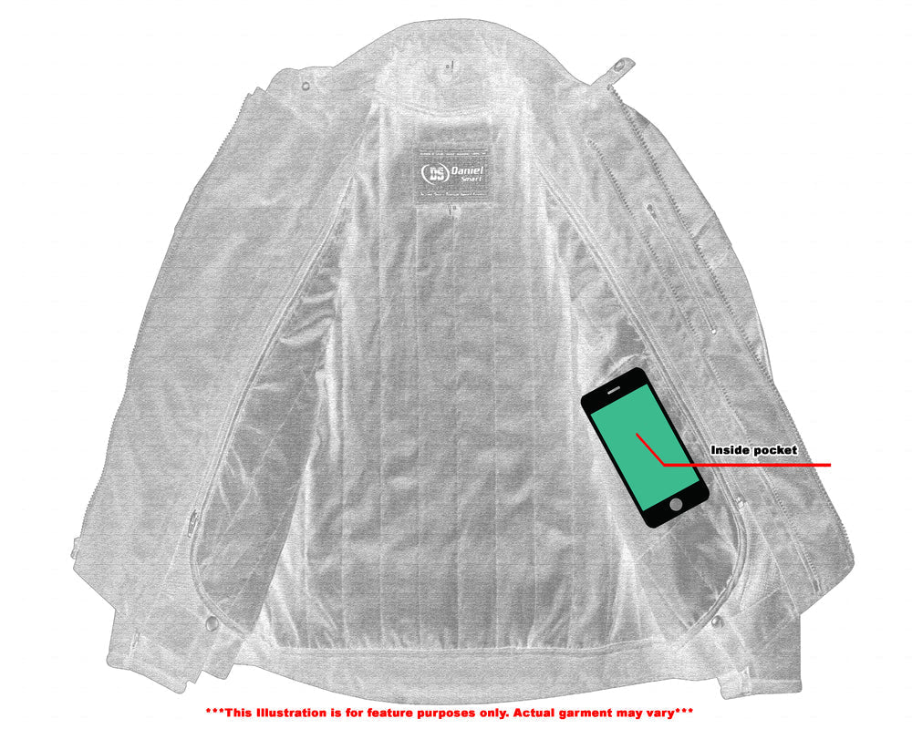 DS Hi-Viz blast Micro Mesh Mens Motorcycle Jacket – Lightweight