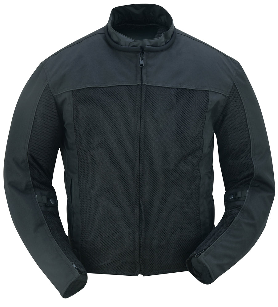 RC Cross Wind Men's Mesh Jacket – Black
