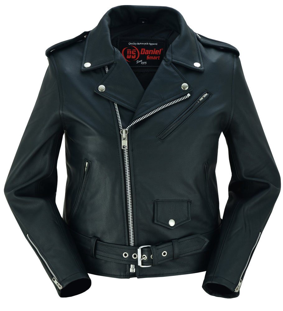 RC Women's Classic Plain Side Fitted M/C Style Jacket