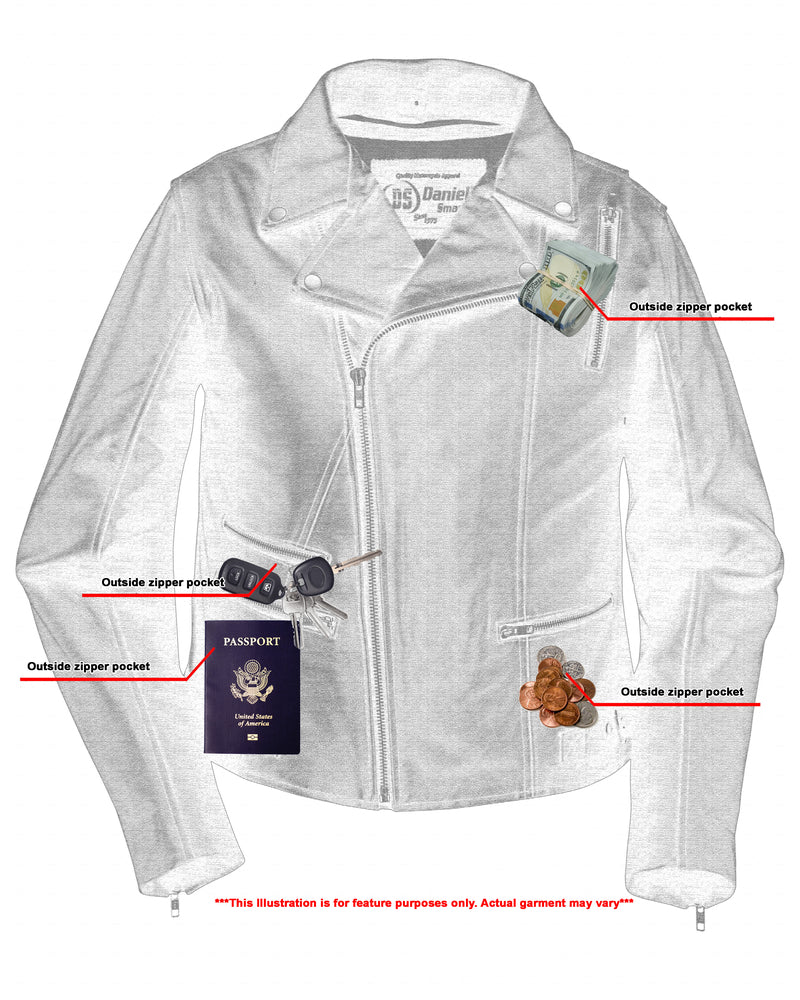 RC Women's Updated Stylish M/C Jacket