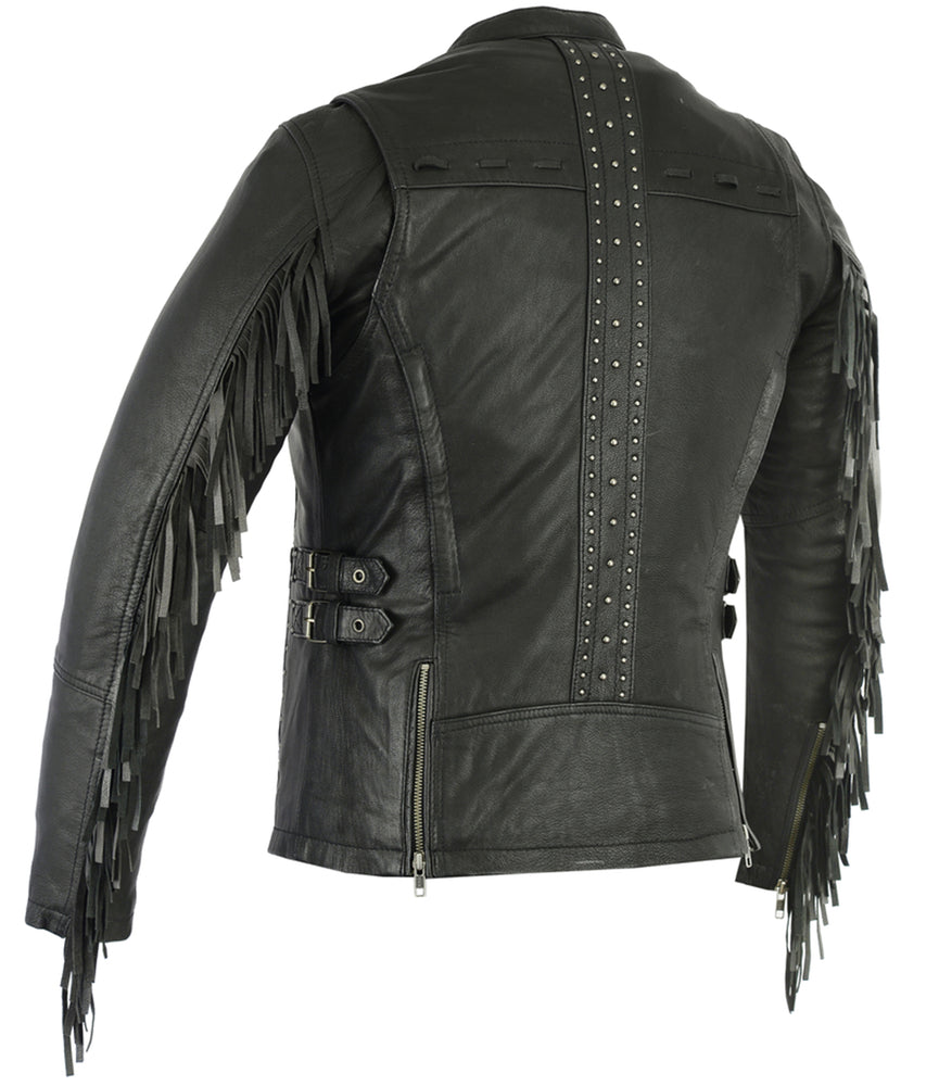RC Women's Stylish Jacket with Fringe