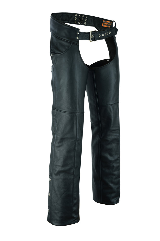RC Tall Classic Leather Chaps with Jeans Pockets