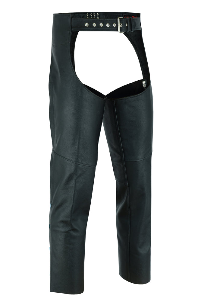 DS Unisex Basic Coin Pocket Leather Chaps
