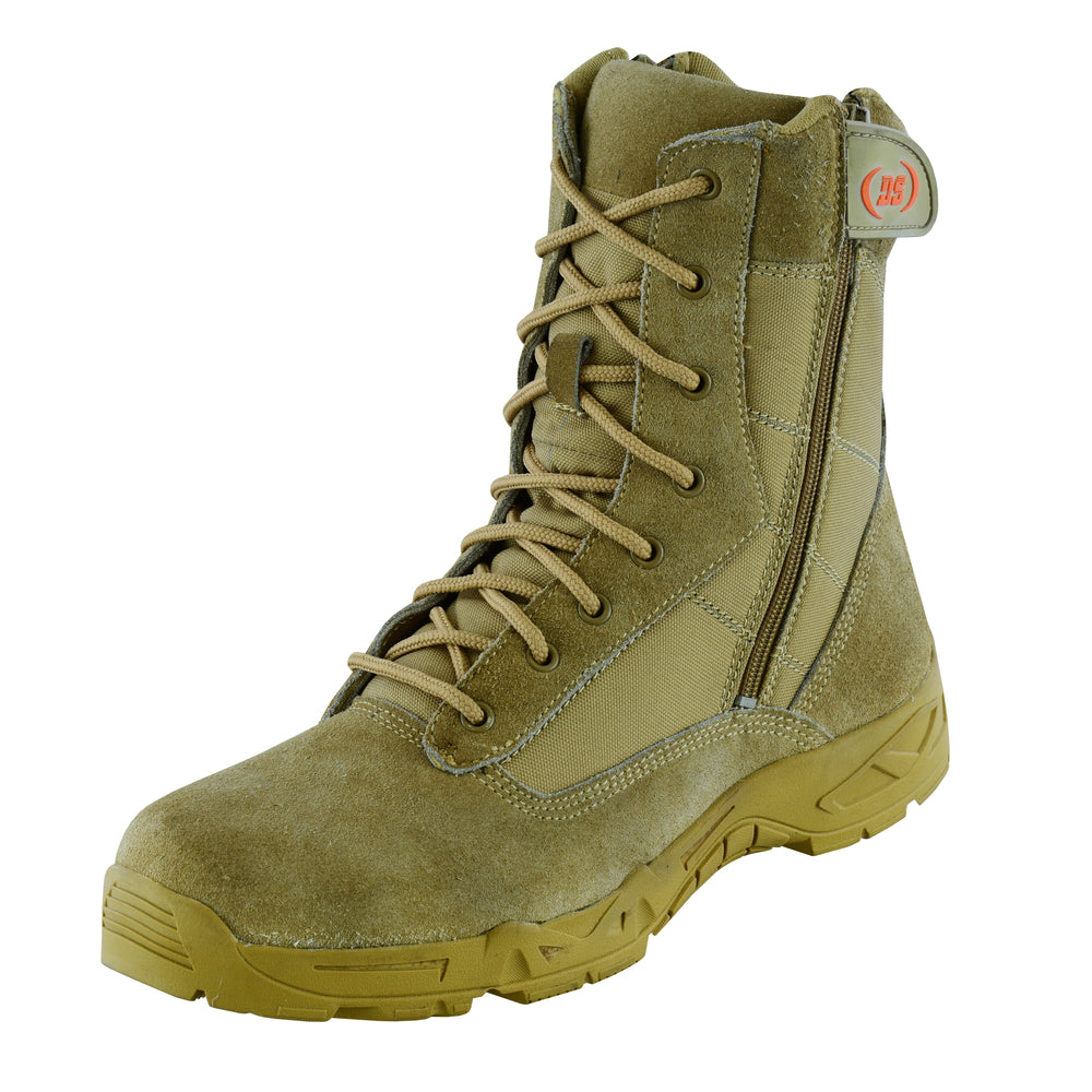 RC Men's 9'' Desert Sand Tactical Boots