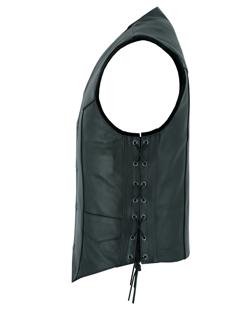 RC Men's Side Lace Economy Vest - Black
