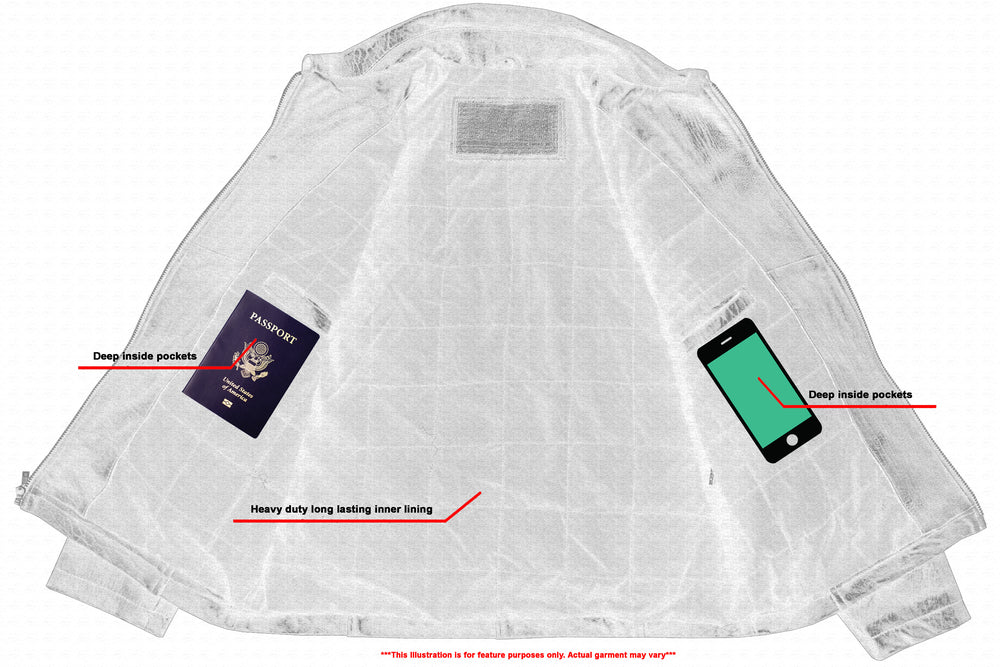 RC Men's Black Drum Dyed New Zealand Lambskin Jacket