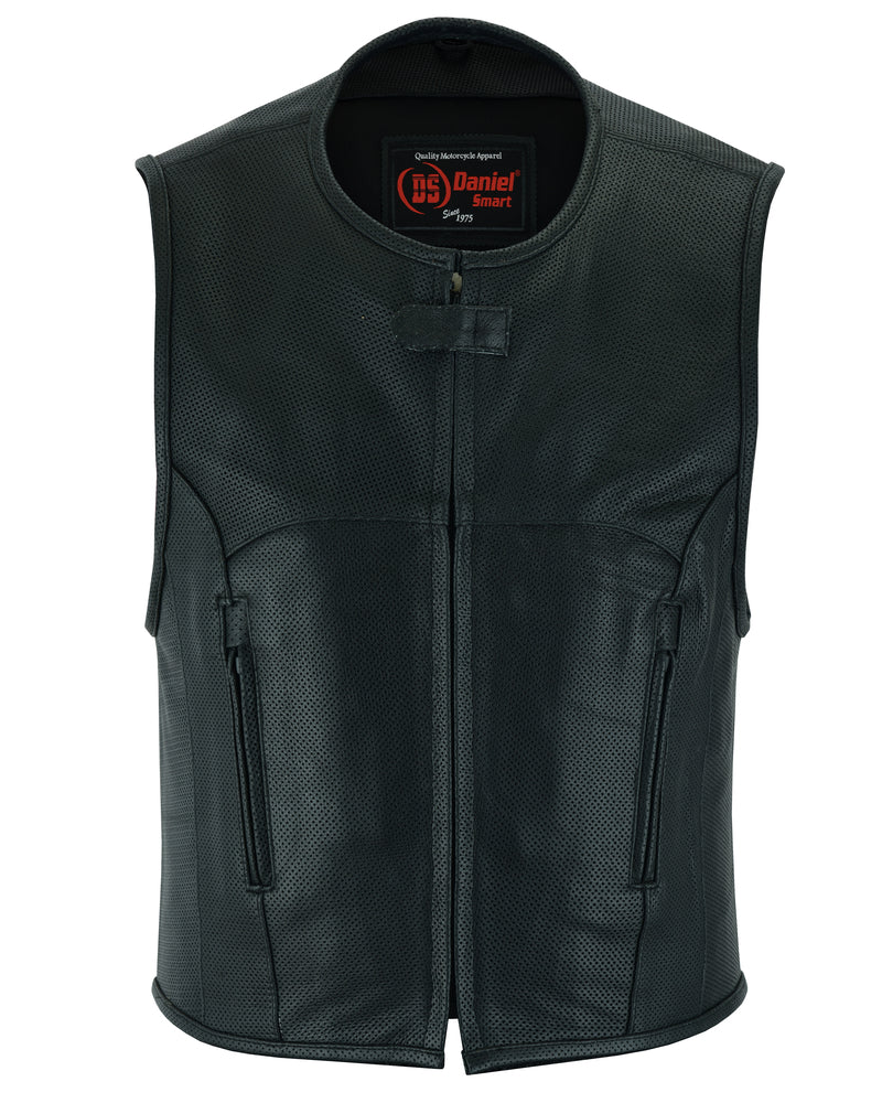 RC Men's Updated Perforated SWAT Team Style Vest - Black