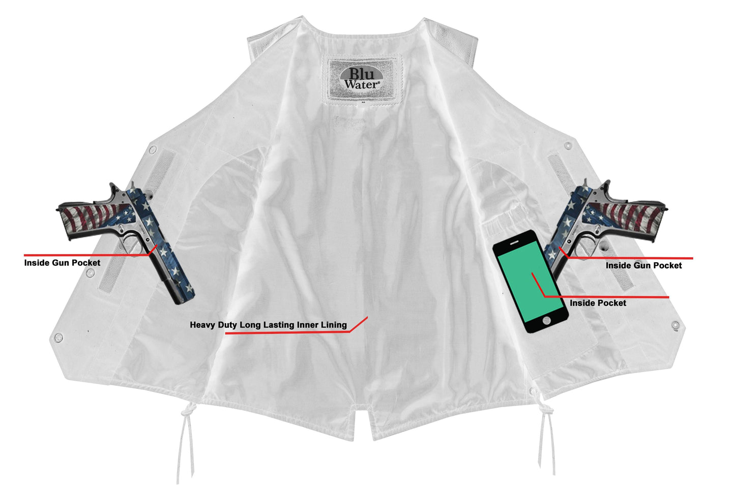 RC Women's Premium Braided Vest