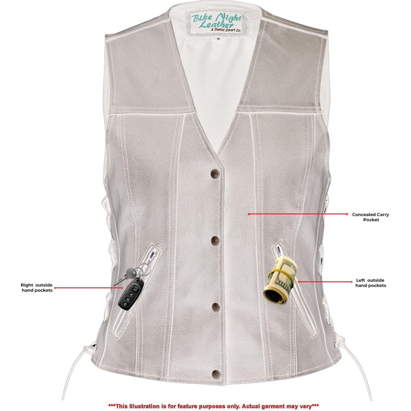 RC Her Miles Single Panel Concealment Vest