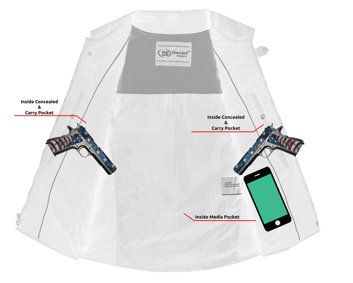 RC Men's Textile Updated SWAT Team Style Vest