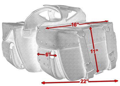 RC Two Strap Saddle Bag w/ StuRC