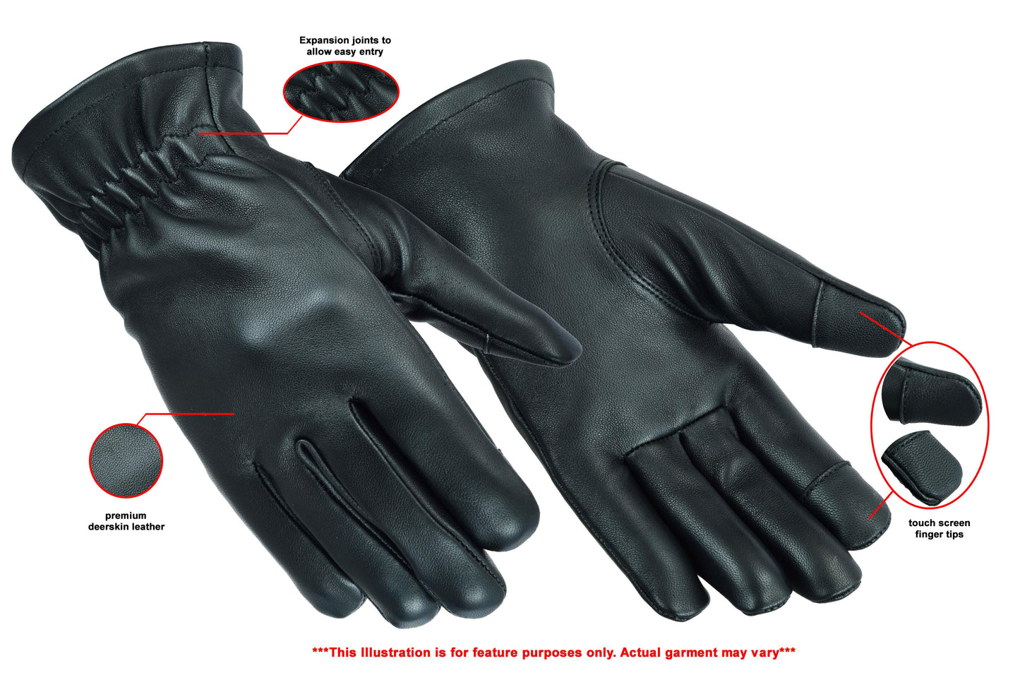 RC Deerskin Unlined Glove