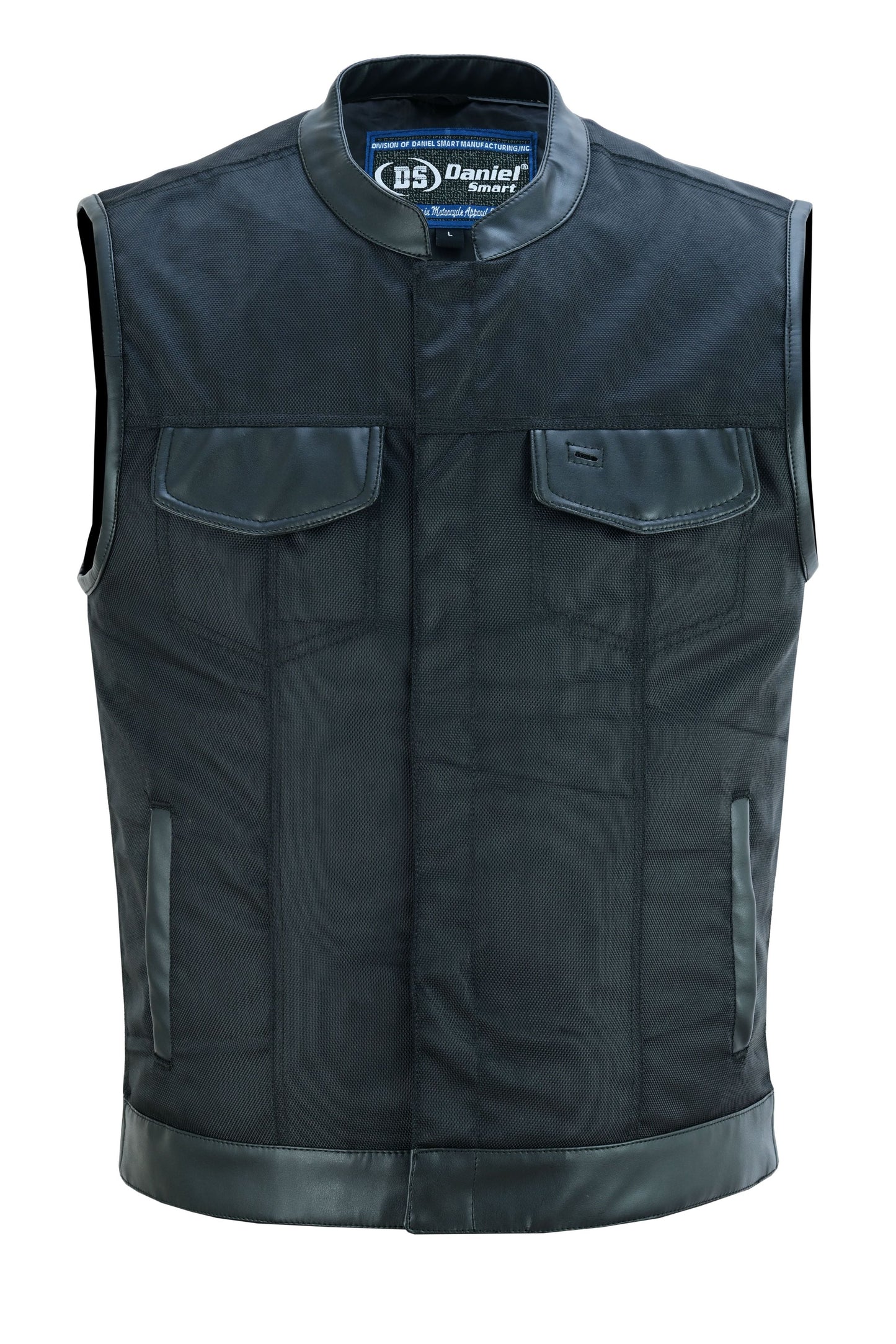 RC Concealed Snap Closure, Textile Material, Scoop Collar & Hidden