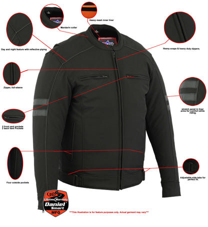 RC All Season Reflective Men's Textile Jacket